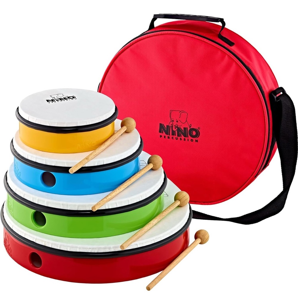 Nino Percussion 4-Piece Hand Drum Set